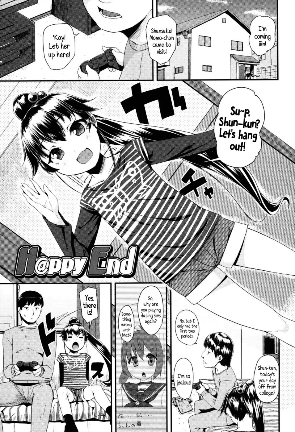 Hentai Manga Comic-Happy End-Read-1